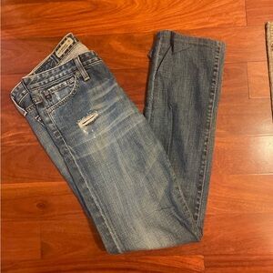 Woman’s AG distressed jeans